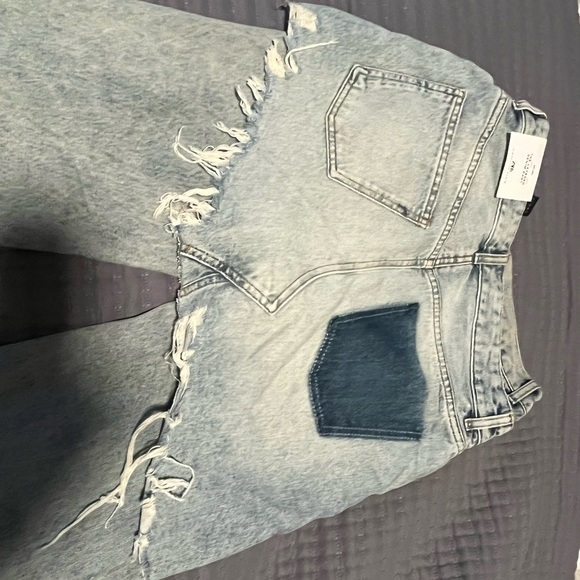 Zara distressed jeans size 4 $159 Rare Find Sold Out Bloggers Fav - Picture 6 of 7